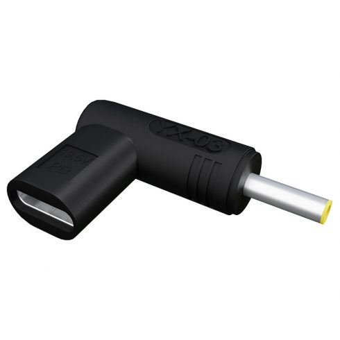 76-091# USB adapter, USB-C vtičnica, priključek DC1.7/4.0