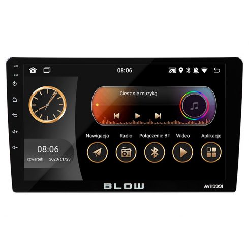 78-343# Radio blow avh-9991 1din 9" android/wifi/gps/carplay