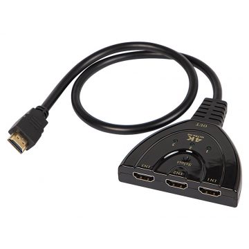   92-169# HDMI razdelilnik, HDMI priključek - 3 HDMI vtičnice