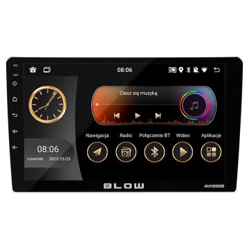   78-347# Radio blow avh-8960 rds mp3/usb/micro sd/bluetooth + usb-c