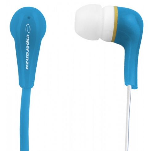 In-ear slušalke EH146B Lollipop blue Esperanza