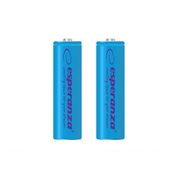   EZA103B Esperanza polnilne baterije Ni-MH AA 2000mah 2 kos. modra