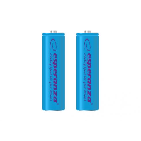 EZA103B Esperanza polnilne baterije Ni-MH AA 2000mah 2 kos. modra