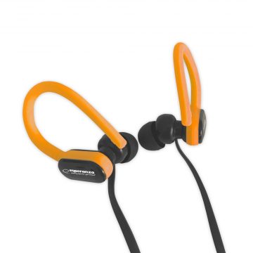   EH197KO Esperanza in-ear slušalke z mikrofonom eh197 črne in oranžne