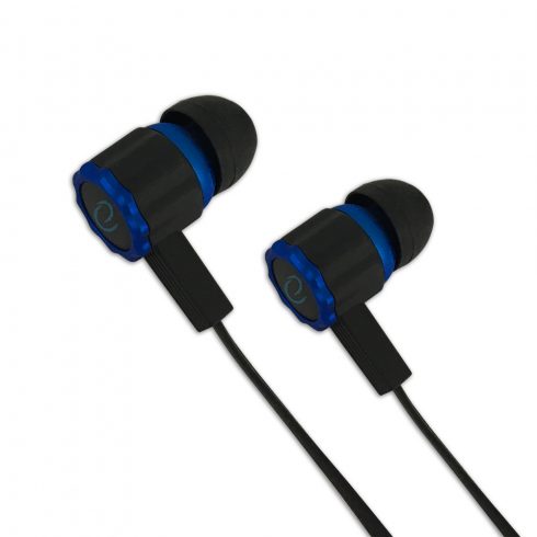 EGH201B Esperanza In-Ear slušalke z mikrofonom Viper Black and Blue