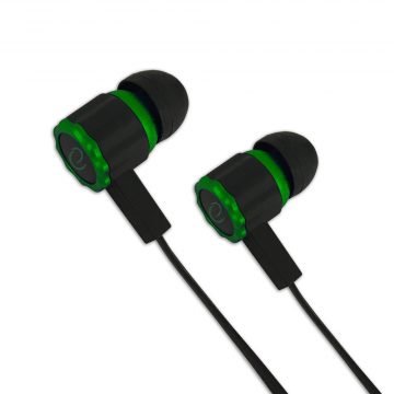   EGH201G Esperanza In-Ear Slušalke Mic Game Viper Black and Green