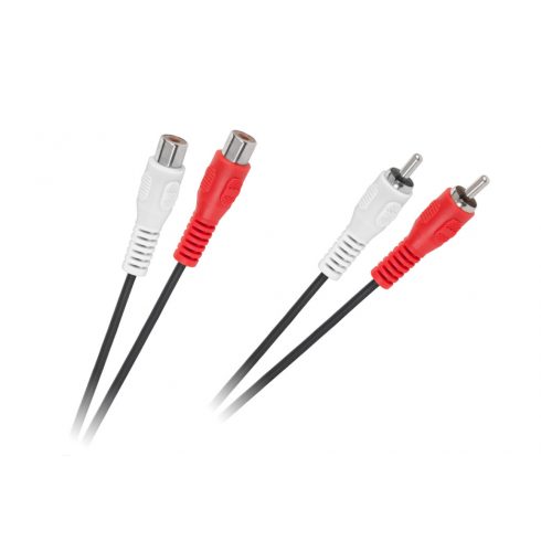 Kabel 2 x RCA vtič - 2 x RCA vtičnica 5 m