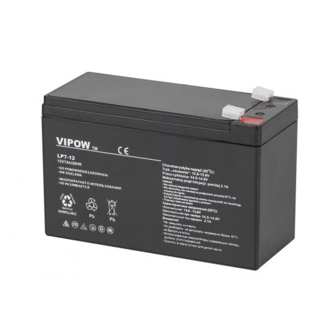 Gel baterija VIPOW 12V 7.0Ah