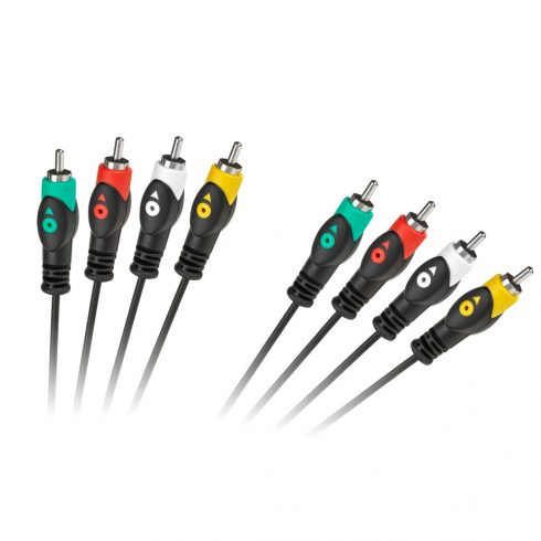 4RCA-4RCA kabel 1,8 m Cabletech ekonomičen