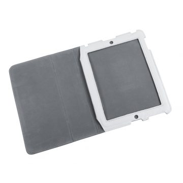 Etui za Apple iPad 2, naravno belo usnje