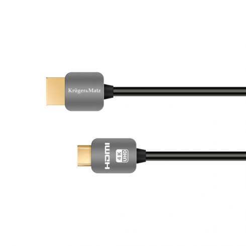 HDMI - mini HDMI kabel z vtičnim konektorjem (AC) 1,8 m Kruger&Matz