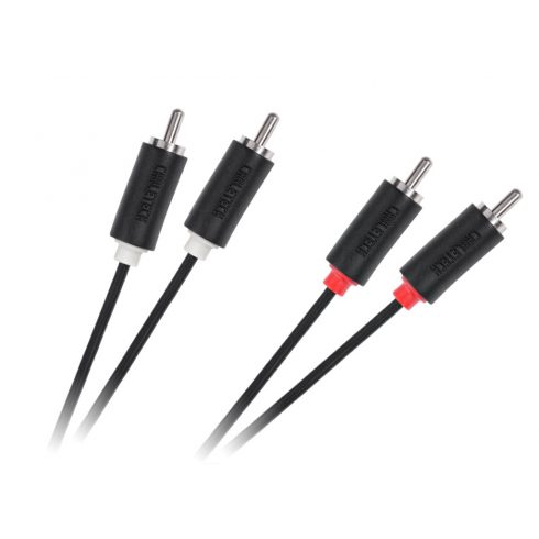 Kabel 2RCA-2RCA 1m Cabletech standard