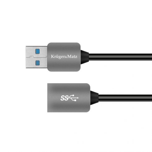 USB3.0 kabelski vtič - vtičnica 1 m Kruger & Matz