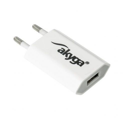 TRX Akyga USB polnilec 220V/ 5V/ 1A/ bel