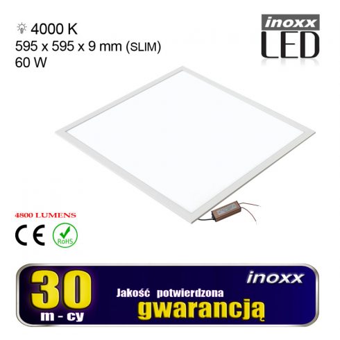 LED panel 60x60 60w stropna svetilka kaseta 4000k nevtralna