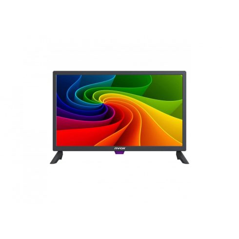 nvox digitalni hdtv led 24-palčni televizor z dvbt/t2 hevc/h.265 sprejemnikom 12/24/230v