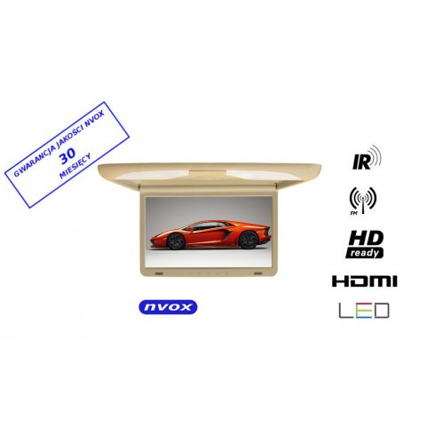 Stropni monitor LED 15 inčni IR FM HDMI USB SD 12v