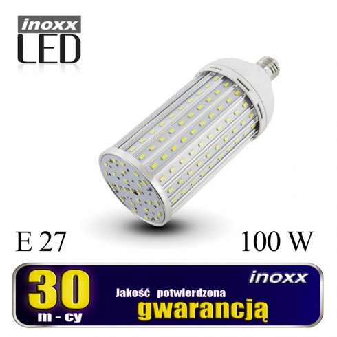 E27 LED koruzna žarnica 100w kovinska 4000k nevtralna