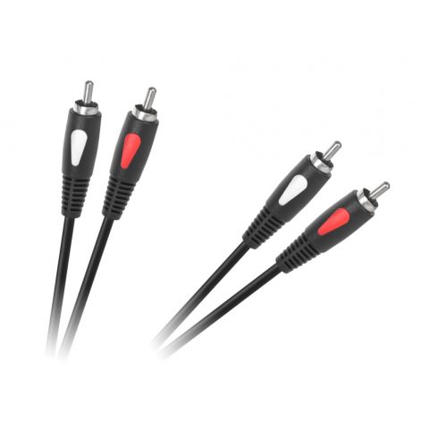 2RCA-2RCA 1,0 m kabel Cabletech Eco-Line