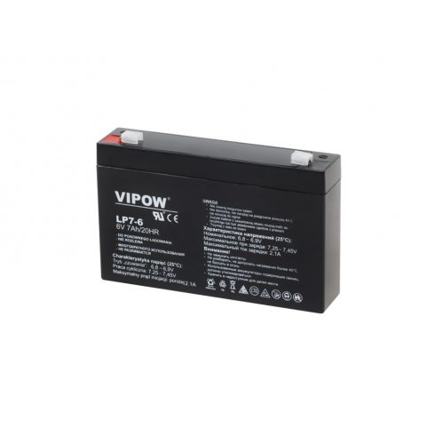 Gel baterija VIPOW 6V 7Ah