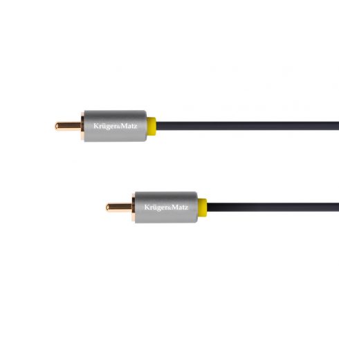 Kabel 1RCA-1RCA 0,5 m Kruger&Matz Basic