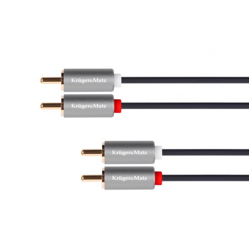 2RCA-2RCA kabel 10 m Kruger & Matz Basic