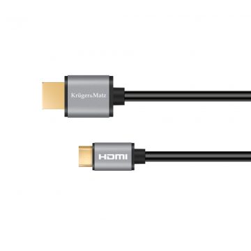 HDMI - mini HDMI kabel 1,8 m Kruger & Matz Basic