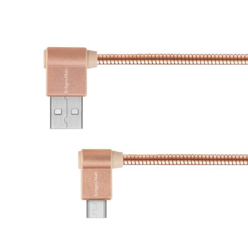 USB kabel - kotni vtič tipa C, 1 m 3A Kruger&Matz