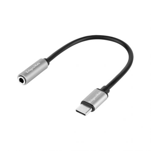 Adapter USB tip C konektor - 3.5 stereo jack vtičnica Kruger & Matz Basic