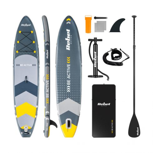 REBEL ACTIVE napihljiva SUP deska 350x81x15cm, komplet