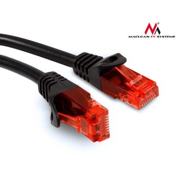   UTP Maclean patch kabel kabel, plug-in, cat6, 15m, črn, MCTV-739