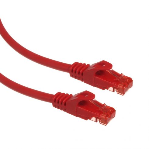 MCTV-302 R 47273 Kabel patch kabel UTP cat6 plug-plug 2m rdeč