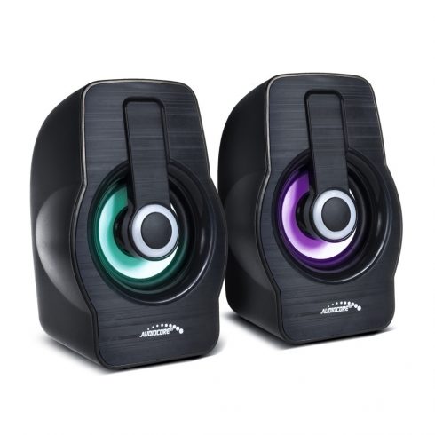 Računalniški zvočniki Audiocore, 6W, USB, črni, AC855 B