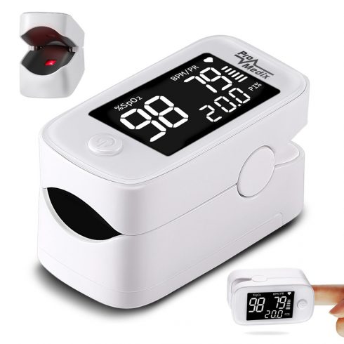 Medicinski prstni pulzni oksimeter, pulzni merilnik, oksimeter Promedix PR-870 1,5? HD LED