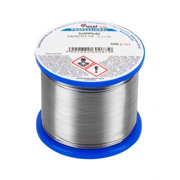 Kositer 1,5 mm/500 g Sn60Pb40 CYNEL