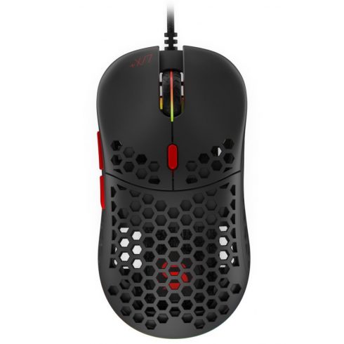 SPC Gear gaming miška LIX+ / žična / optična / PMW3360/800-12000dpi / 1000Hz/6 gumbov / 59g /RGB/ USB