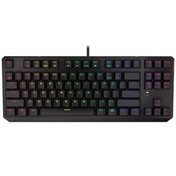   Endorfy igralna tipkovnica Thock TKL Kailh BL RGB /USB/ modra sw. / žično / mehansko / ameriška postavitev / črna RGB