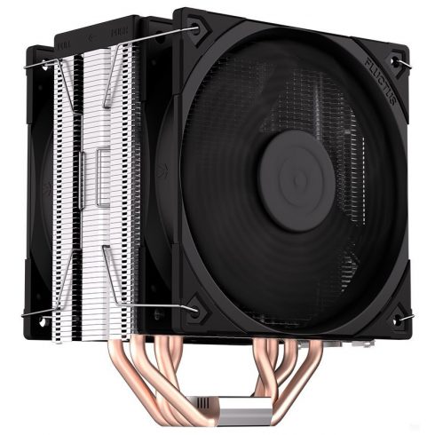 Endorfy CPU hladilnik Fera 5 Dual Fan / ultra tih/ 2x120mm ventilator/ 4 toplotne cevi / PWM/ za Intel in AMD