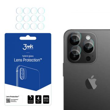   Zaščita leče 3mk - steklo leče kamere za iPhone 15 Pro (4 kompleti)