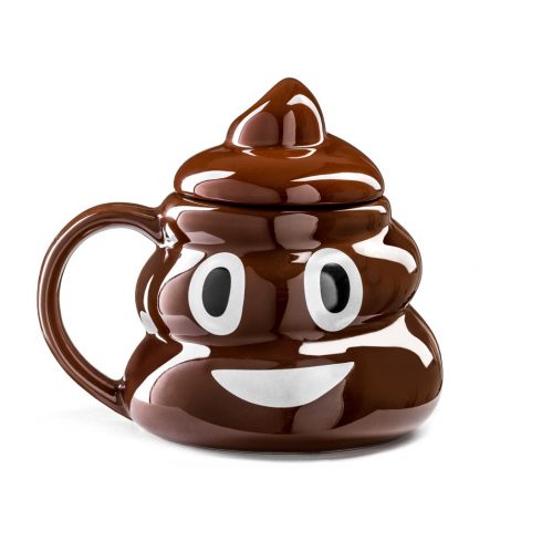 Skodelica Poop emoji