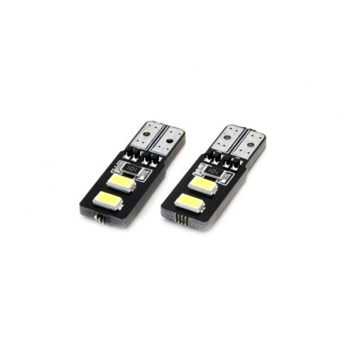 01630 Led Canbus 4SMD 5730 T10 (W5W) Bela 2 kosa