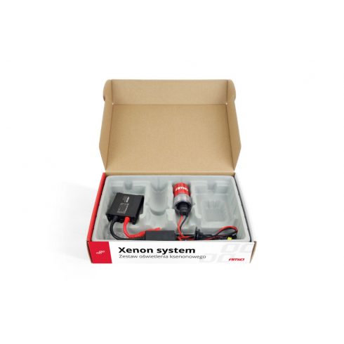 HID kit motociklistični skuter slim h4-3 4300k amio-01876