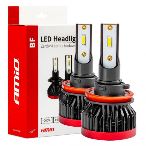 LED avto žarnice serije BF H8 H9 H11 H16 6000K Canbus amio-02245