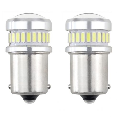 Canbus LED žarnice 3014 24smd + 3030 6smd ba15s p21w r10w r5w bele 12v 24v amio-02448