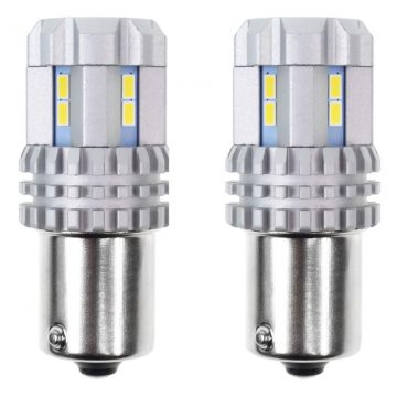   LED žarnice canbus 3020 ultrabright 22smd 1156 ba15s p21w r10w r5w bele 12v 24v aimo-02449