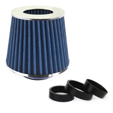   Univerzalni modri stožčasti zračni filter + 3 adapterji amio-02458