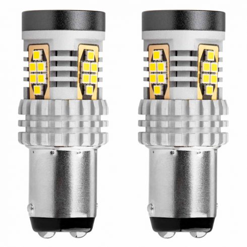 Canbus LED žarnice 3020 24smd 1157 bay15d p21/5w bele 12v 24v amio-02798