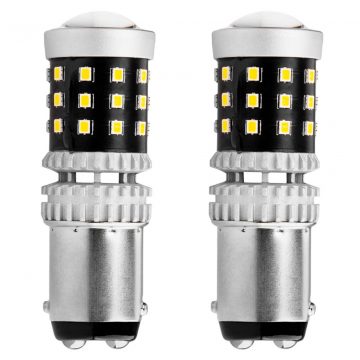   Canbus LED žarnice 2016 39smd 1157 bay15d p21/5w bele 12v 24v amio-02800