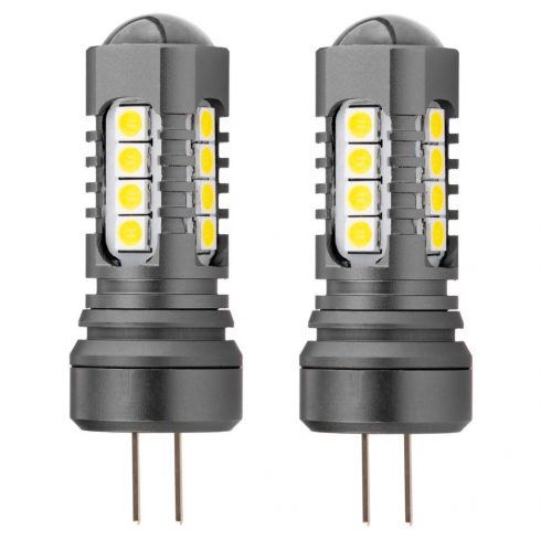 LED žarnice canbus 3030 18smd hp24w bele 12v 24v amio-02803