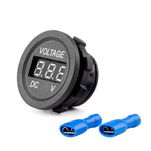 Dodatno vgrajen digitalni voltmeter 12v 24vv mod-02 amio-02852